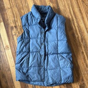 Blue Puffer Vest